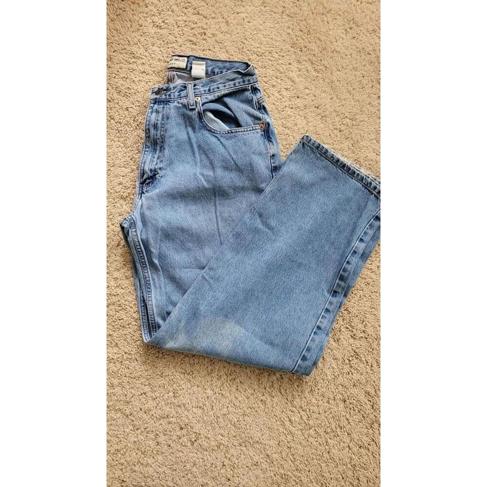 Vintage Light Wash Denim Jeans Classic Relaxed Fit Cotton Pants 31x32 CountySeat